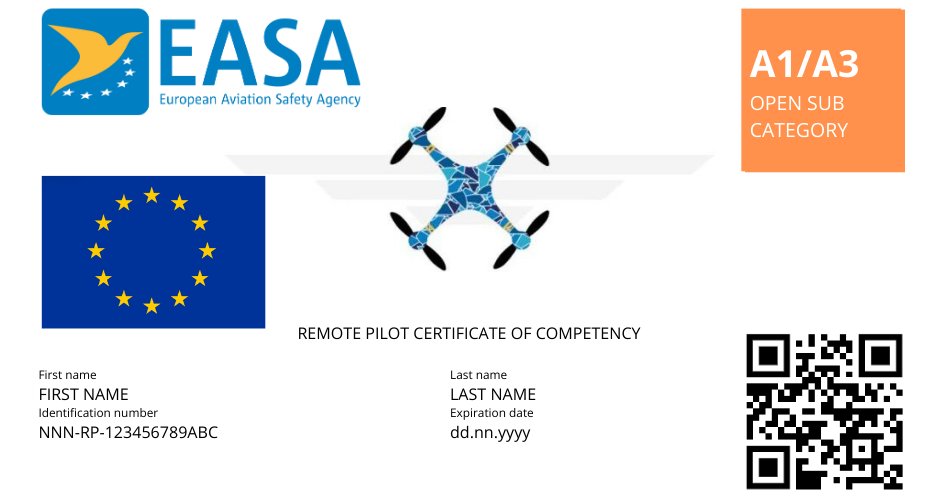 Drone License and Exam EU